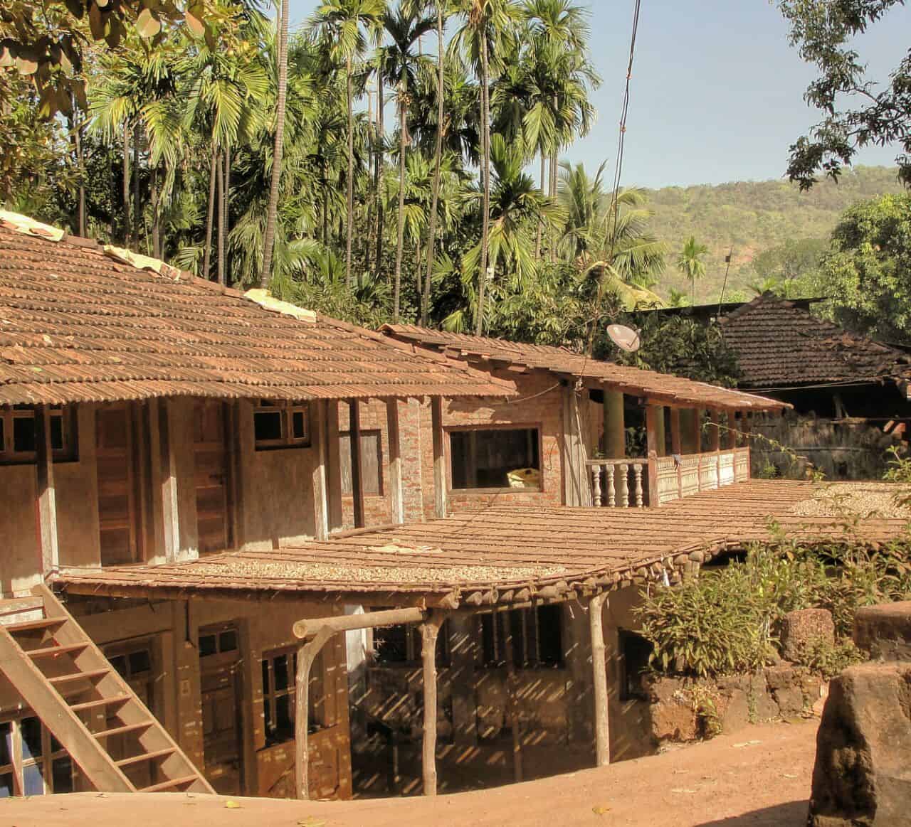 A typical house in Konkan