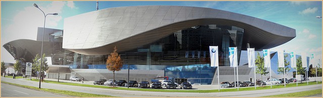 BMW Welt as seen from outside