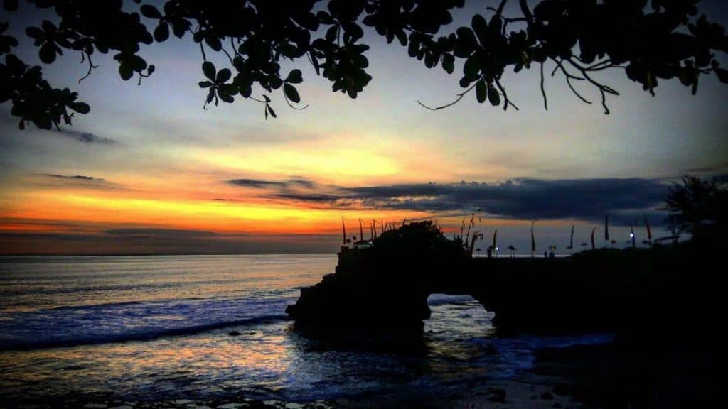 Sunset at Tanah Lot - Bali Itinerary