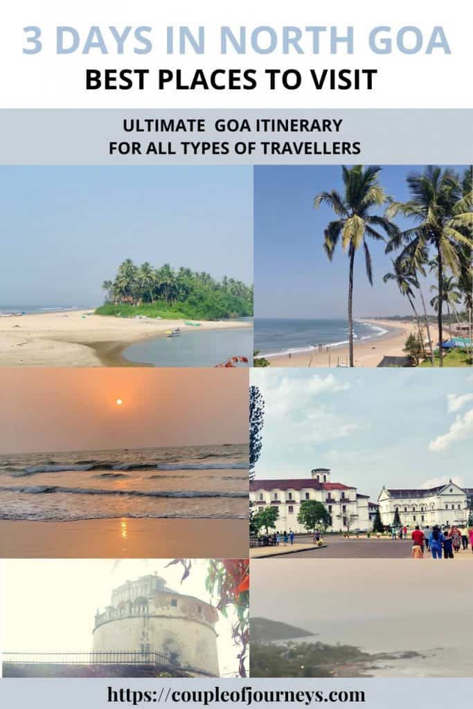 north goa places to visit list