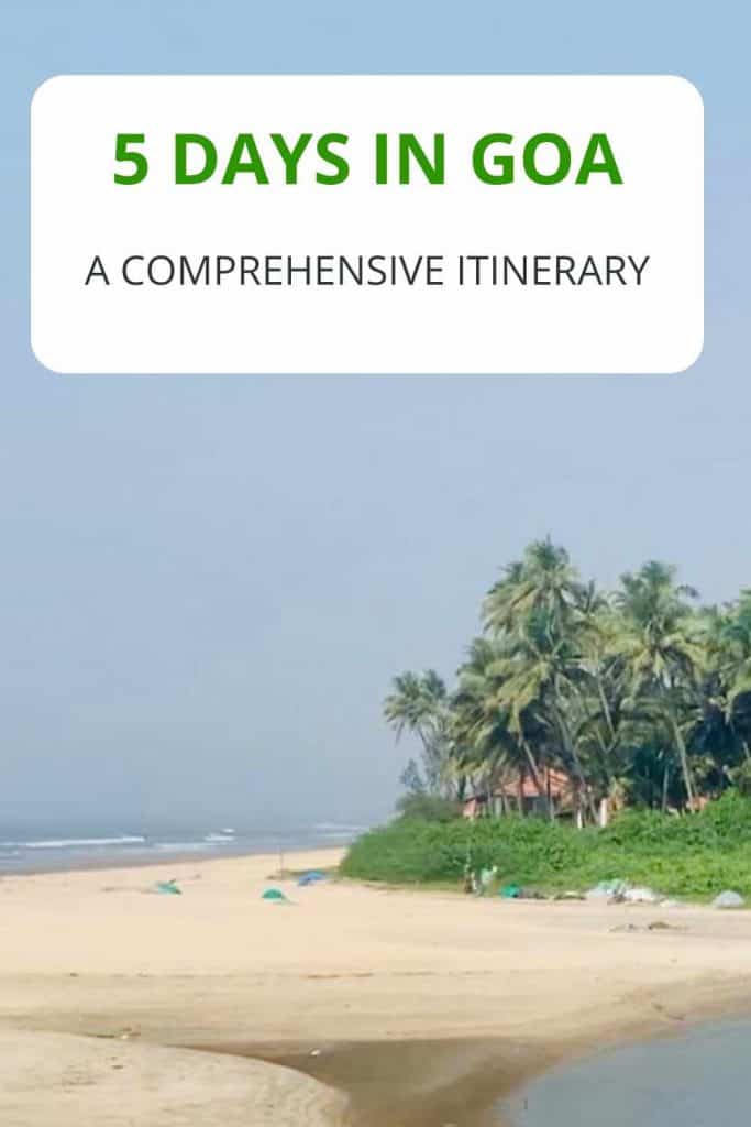 goa trip plan for family package