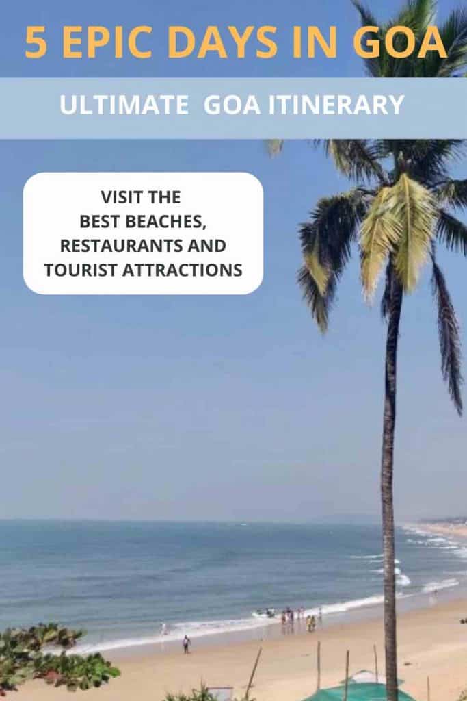 goa tour plans