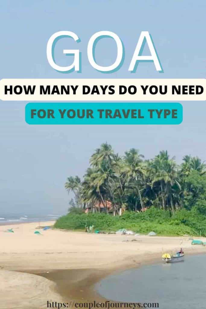 How many days are enough in Goa 