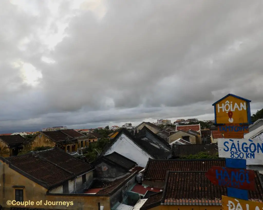 Rainy unpredictable weather in Vietnam