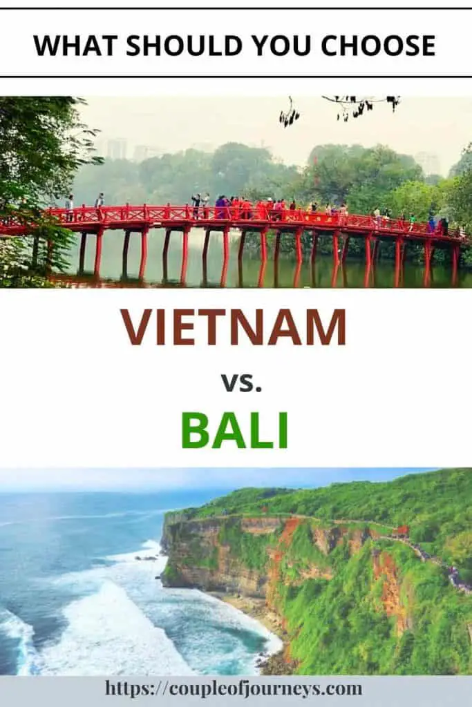 travelling thailand vietnam and bali