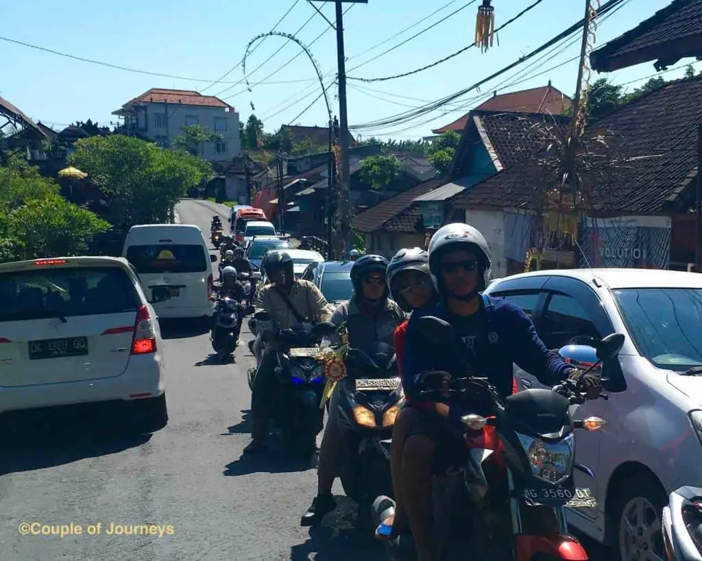 Traffic in Bali - yet another reason to avoid Bali