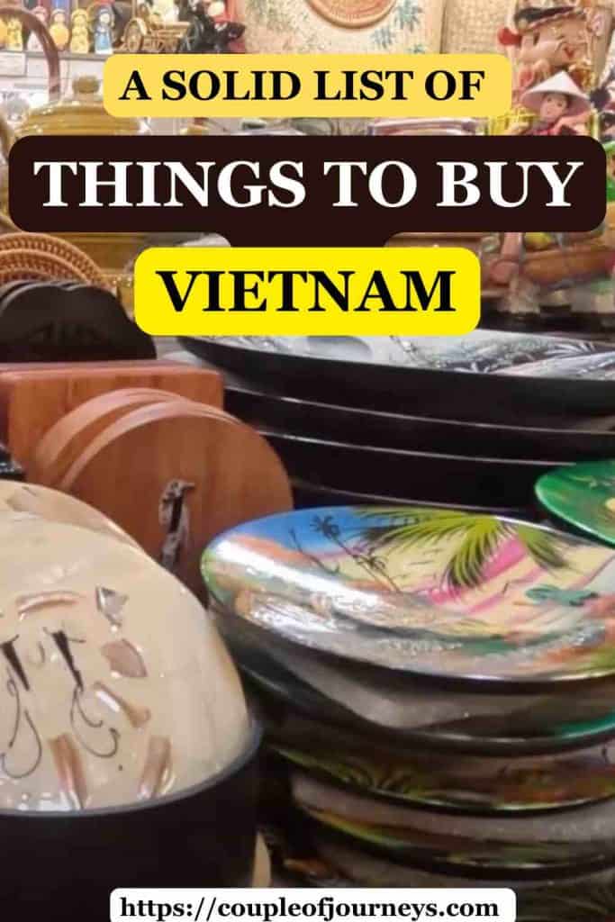 Things to buy in Vietnam