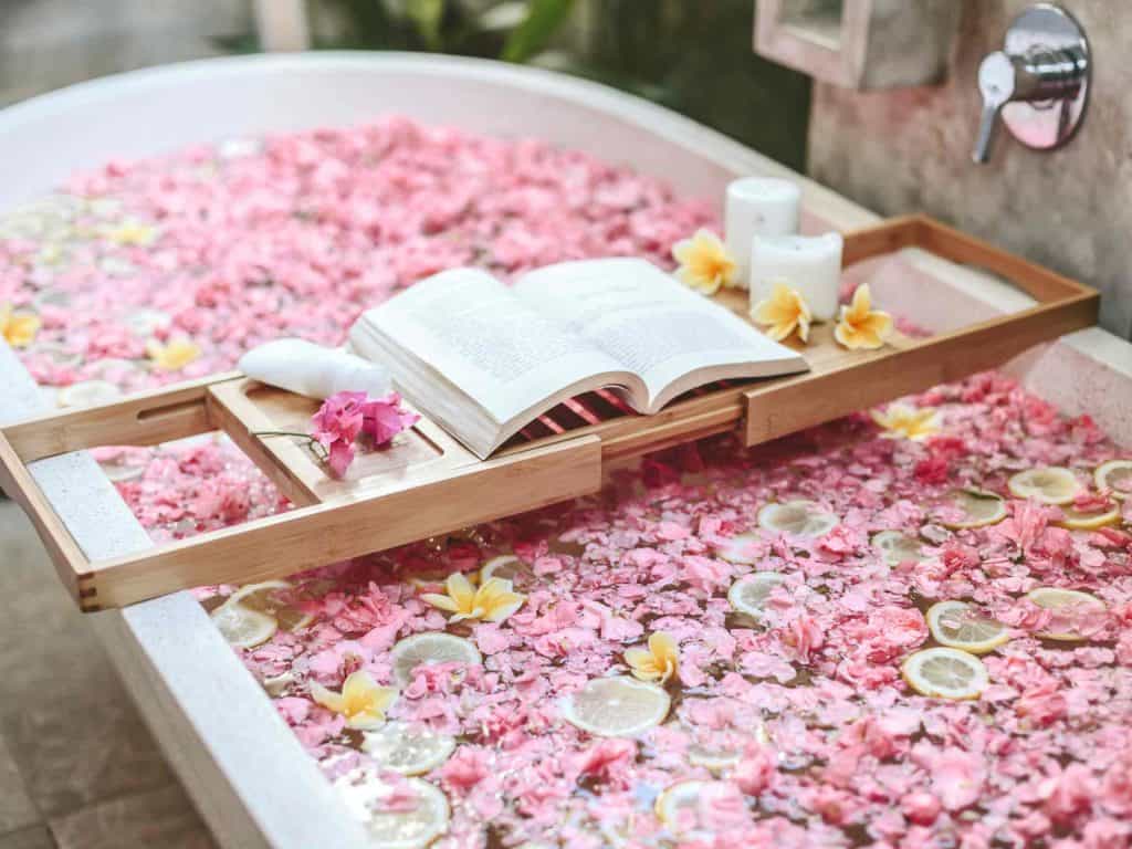 Best Hotel in Bali with Flower Pool and Bali Flower Baths