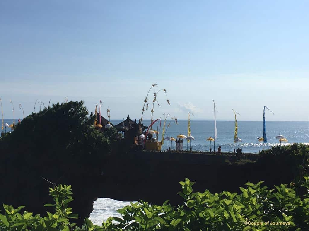 Batu Bolong Temple from the outside