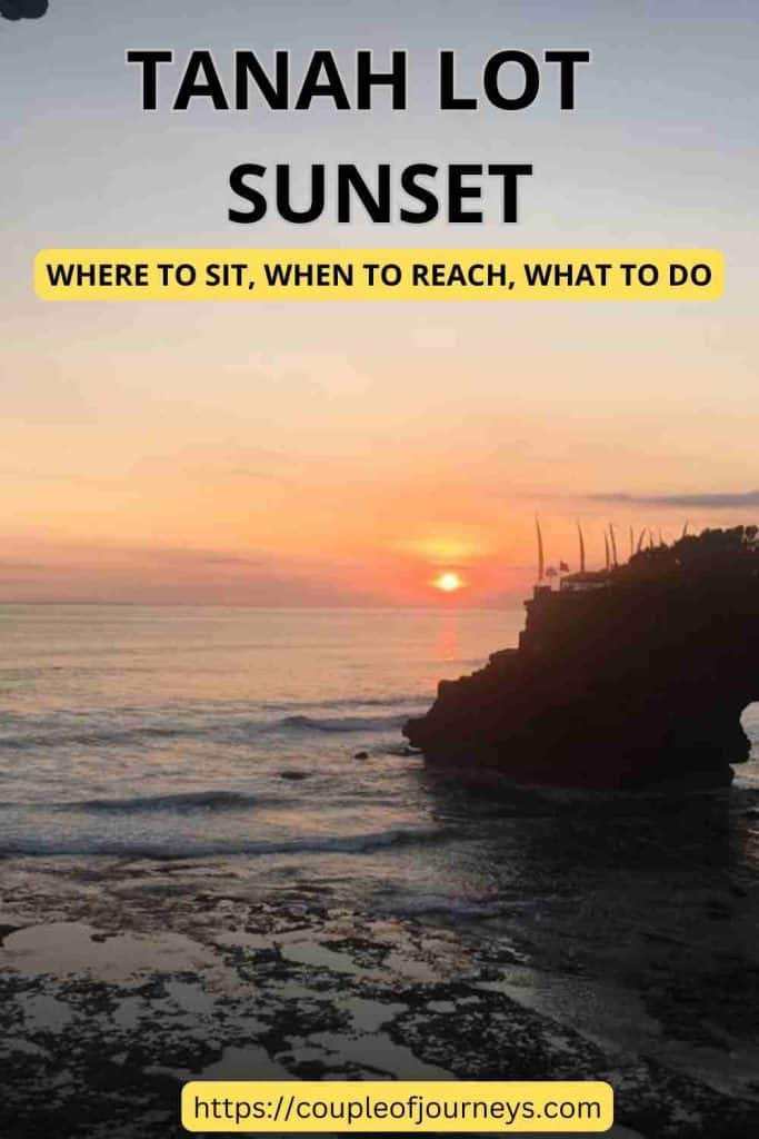 tanah lot sunrise tour