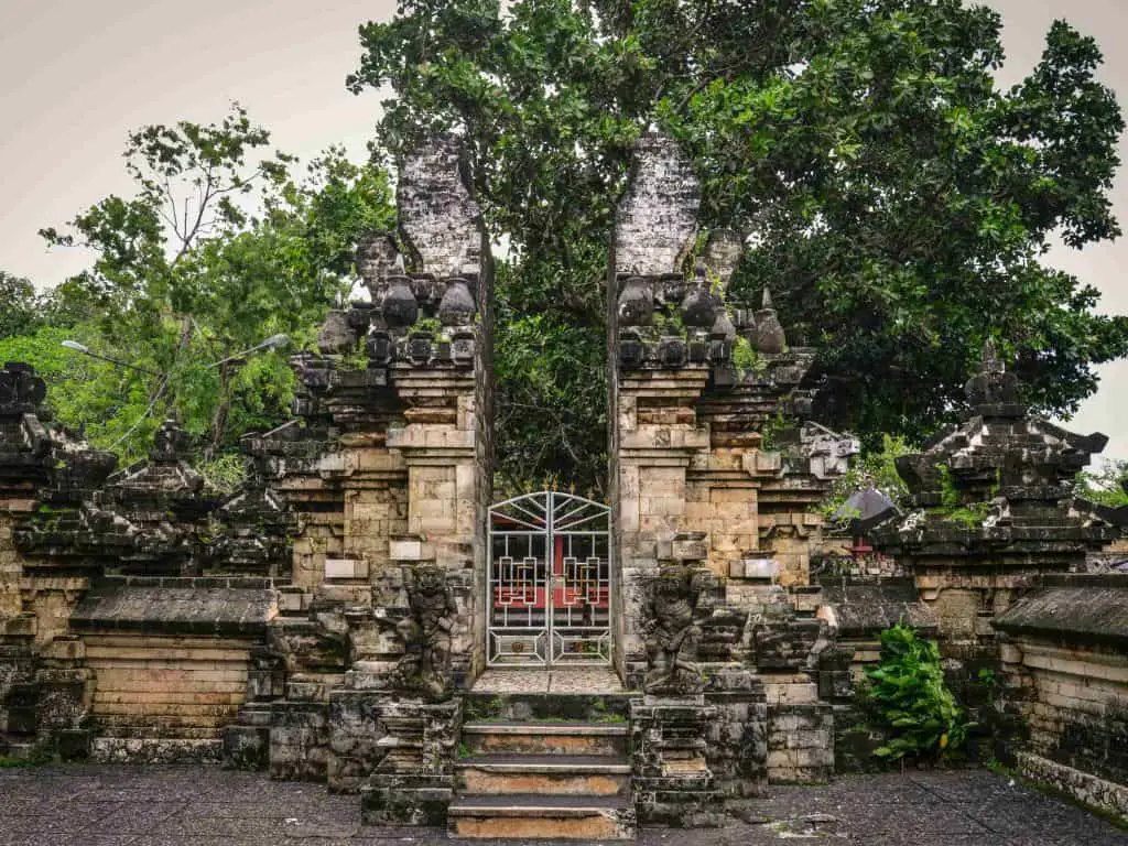 Uluwatu Temple entrance