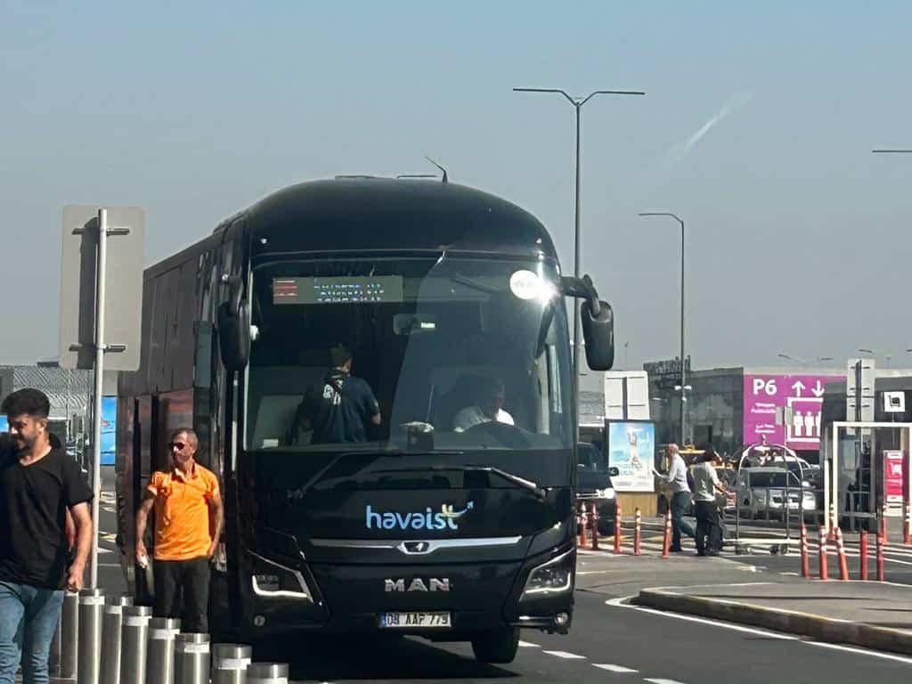 Havaist Bus Istanbul Airport to Sultanahmet - Aksaray