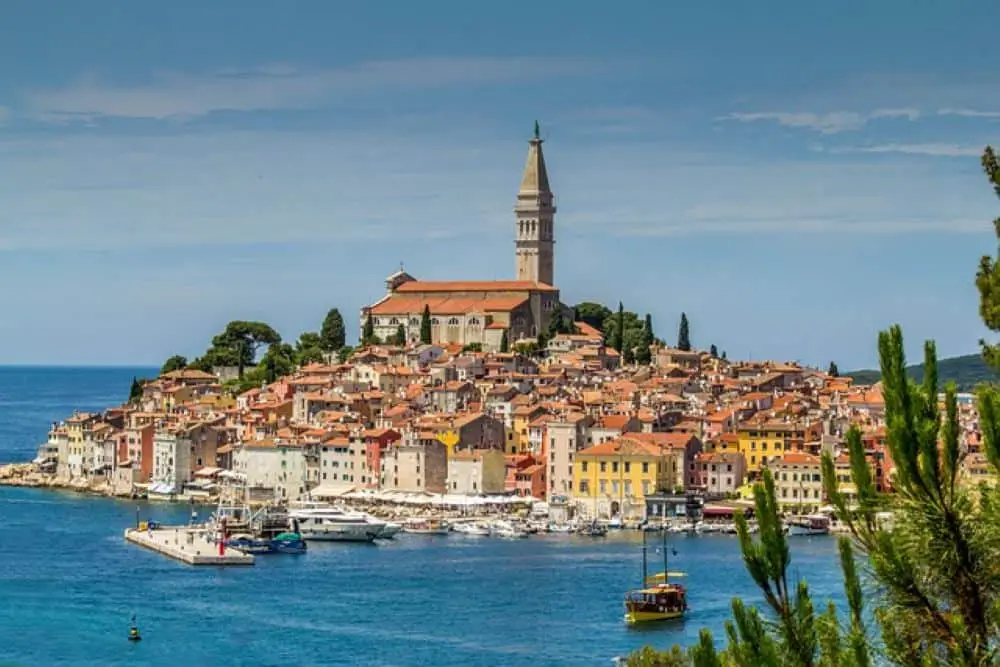 The colorful streets of Rovinj make it a lively and vibrant destination. 