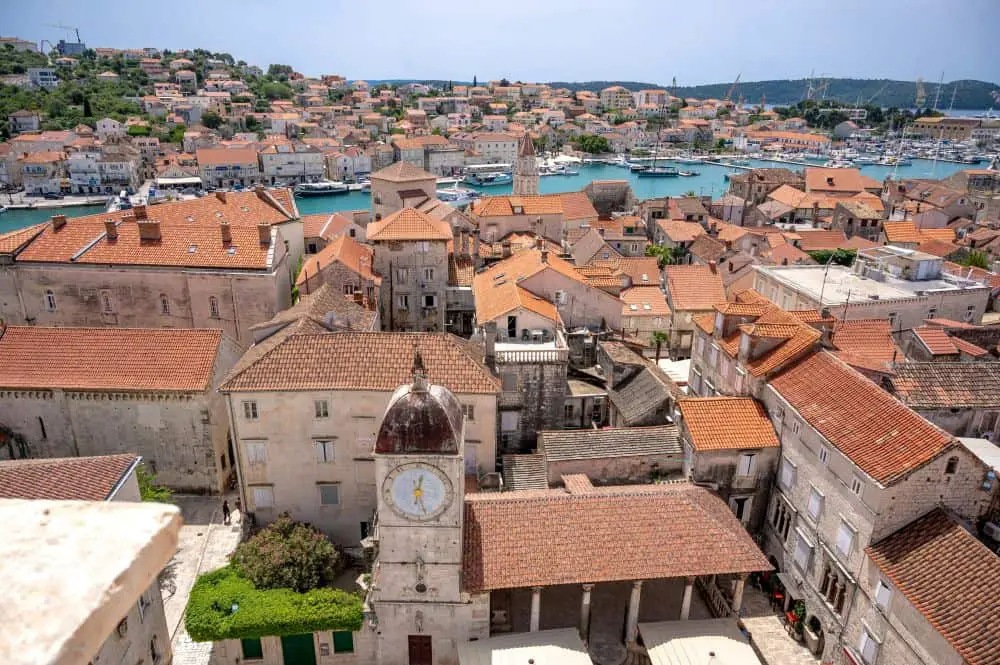 Visit the charming town of Trogir and  the Cathedral of St. James in Šibenik