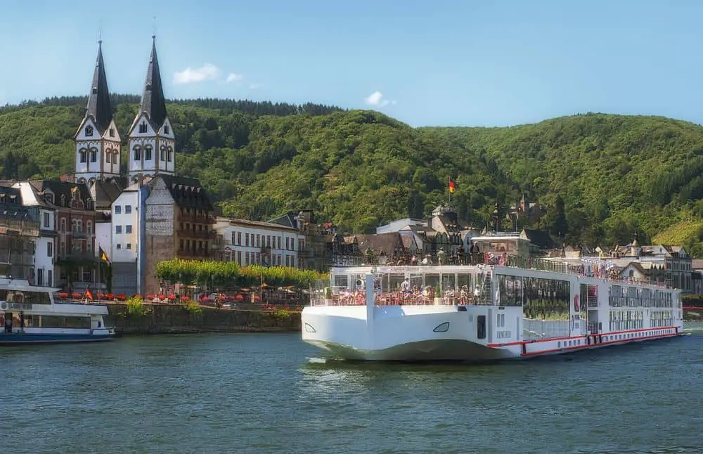 A scenic river cruise past the charming villages and twin-spired churches of the Rhine Valley—one of the most romantic honeymoon destinations in Germany for couples who love wine, castles, and history